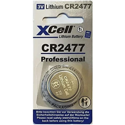 Abbildung von XCell Lithium Knopfzelle CR2477 3V / 950mAh 1er Blister