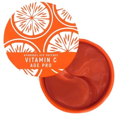 Abbildung von Victoria Beauty Augenpads gegen Augenringe mit Vitamin C Tränensäcke und Falten, Augen Pads kühlend, Under Eye Patches für eine strahlende Haut, 60
