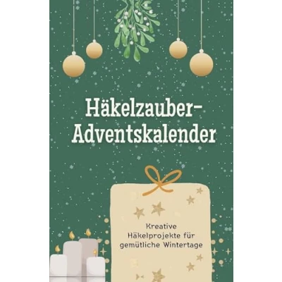 Abbildung von Häkelzauber Adventskalender Hochwertige Hardcover Ausgabe das perfekte Geschenk 2024: Kreative Häkelprojekte für gemütliche Wintertage