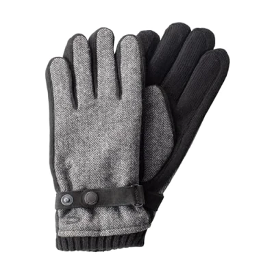 Abbildung von camel active Fingerhandschuh, Herren, Größe: XL, Cold grey melange
