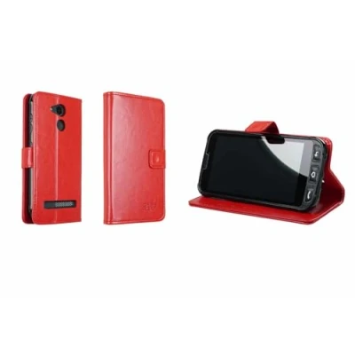 Abbildung von caseroxx Handytasche Klapp für Olympia Neo Mini rot, Kreditkartenfächer (siehe Bilder)