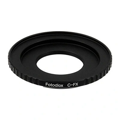 Abbildung von Fotodiox Lens Mount Adapter Compatible with C CCTV/Cine Lenses on Fujifilm X Cameras