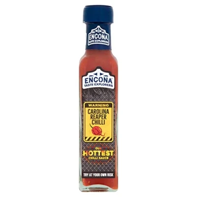 Abbildung von Encona Carolina Reaper Chili Sauce 142ml 4er Packung