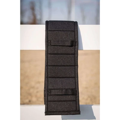 Abbildung von HB Showtime Longierunterleger Glitter Schwarz Warmblut
