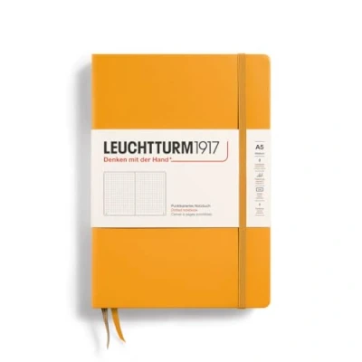 Abbildung von LEUCHTTURM1917 363387 Notizbuch Medium (A5), Hardcover, 251 nummerierte Seiten, Rising Sun, dotted
