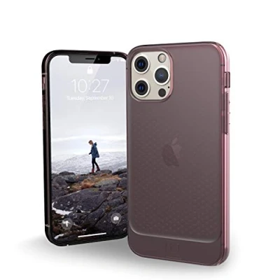 Abbildung von Apple iPhone 12 Pro Hülle Silikon UAG Soft Case/Backcover Handyhülle Rosa Shockproof/Stoßfest