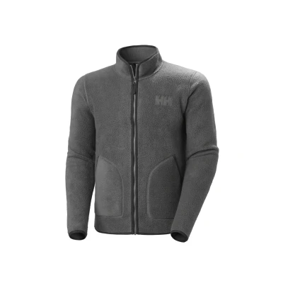 Abbildung von Helly Hansen Midlayer Panorama PILE Fleecejacke, Herren, Größe: Medium, Concrete