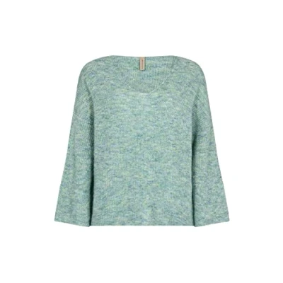 Abbildung von Soyaconcept Women&#039;s SC Jackie 1 Damen Pullover, Moosgrün Melan, Large