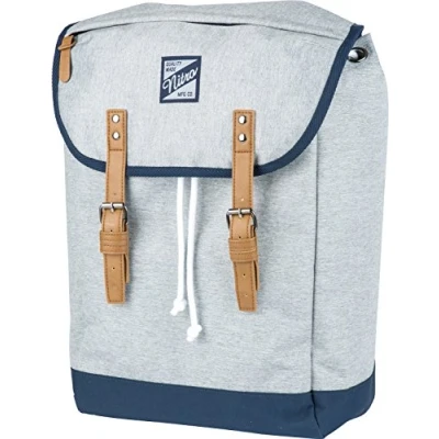 Abbildung von Venice Urbaner Freizeit Damen Herren Rucksack Im Retro Look Mit Gepolstertem 15&#039;&#039; Laptop Fach Schulrucksack Wanderrucksack Streetpack, Morning Mist, 28L
