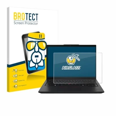 Abbildung von BROTECT Schutzglas für Lenovo ThinkPad L14 Gen 5 Schutzfolie Panzer Folie Glas [Extrem Kratzfest 9H, Anti Fingerprint, Ultra Transparent]
