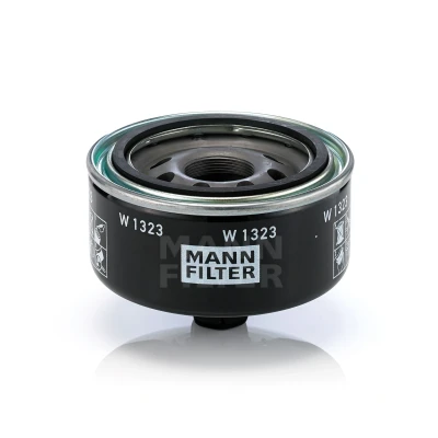 Abbildung von MANN FILTER W 1323 Ölfilter 1 1/2 16 UN mit einem Rücklaufsperrventil Anschraubfilter VOLKSWAGEN: LT 28 46 II Pritsche / Fahrgestell, 35 Bus