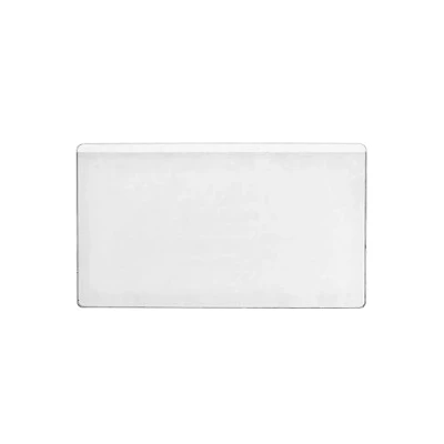 Abbildung von Durable Pocketfix Selbstklebetaschen für Einsteckschilder, Beutel à 10 Stück, 105 x 65 mm, 101 61 transparent, 801919