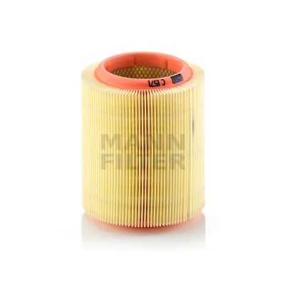 Abbildung von MANN FILTER C 1571 Luftfilter 166 143 Filtereinsatz LAND ROVER: Defender SUV, SUV Cabrio, Pickup, 2000 3500 Hatchback