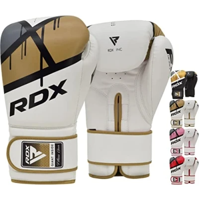 Abbildung von RDX Sports Boxhandschuhe Muay Thai Boxsack Training Sparring Kickboxing