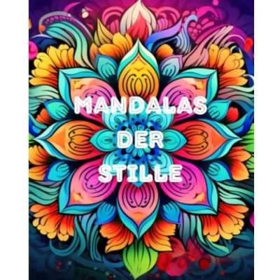 Abbildung von Mandalas der Stille: kreatives Ausmalen für innere Ruhe und Inspiration: Entspanne dich finde Harmonie mit einzigartigen Mandala Designs