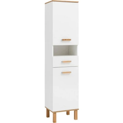 Abbildung von Schildmeyer Hochschrank &quot;Padua&quot;, Füße aus Massivholz