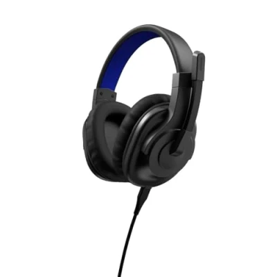 Abbildung von uRage Gaming Headset SoundZ 200 V2, kabelgebundene Multi Plattform Kopfhörer für PS5/PC, Over Ear, in schwarz