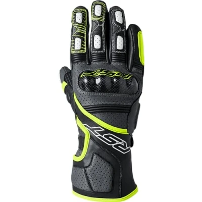 Abbildung von RST Fulcrum Motorradhandschuhe (Black/Yellow,XL)