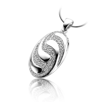 Abbildung von Orphelia Damen Anhänger mit kette 925 Sterlingsilber Zirkonia PEN 2083