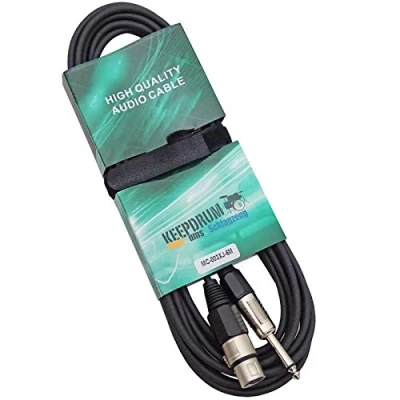 Abbildung von keepdrum MC003XJ 6m Mikrofonkabel XLR Female Klinke 6,3mm
