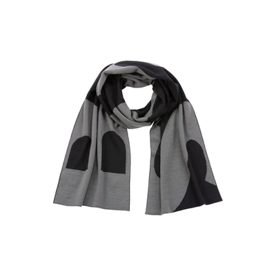 Abbildung von BOSS AREV Scarf Unisex Schal, Größe: One Size, Black