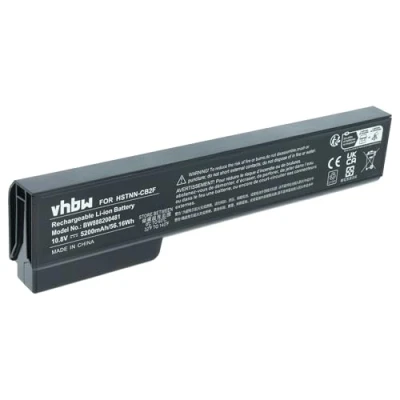 Abbildung von vhbw Akku kompatibel mit HP ProBook 6360b, 6460b, 6465b, 6470b, 6475b, 6560b, 6565b, 6570b Notebook (5200mAh, 10,8V, Li Ion)