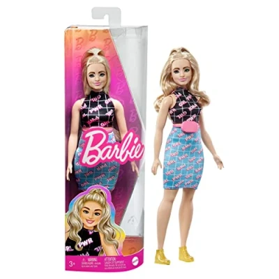 Abbildung von Mattel® Anziehpuppe Mattel FBR37, HPF78 Barbie Fashionistas Puppe Grl Pwr Set
