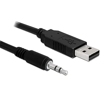 Abbildung von Delock Konverter (USB 2.0 auf Seriell TTL, 3,5mm Klinke, 1,8m)