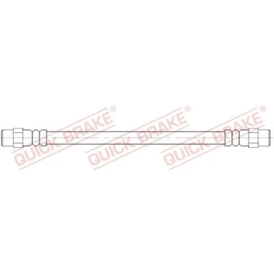 Abbildung von QUICK BRAKE 25.061 Bremsschläuche 103 M10x1 BMW: 5 Limousine, 7, Touring