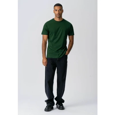 Abbildung von Bio Basic T Shirt Dunkelgrün