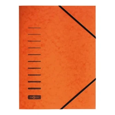 Abbildung von Pagna 24001 12 Spannmappe, A4, orange