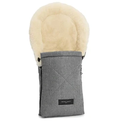 Abbildung von Werner Christ Baby OSLO Fußsack für Kinder, Größe: One Size, Grigio