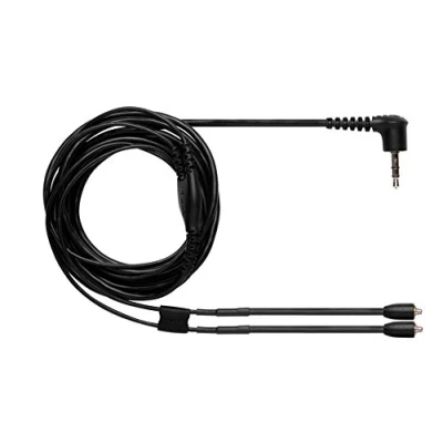 Abbildung von Shure EAC64BKS Ersatzkabel für SE Ohrhörer, 162 cm, Schwarz