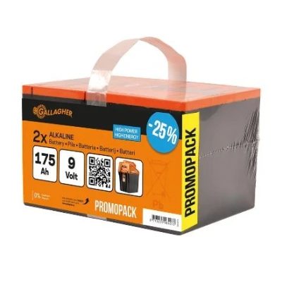 Abbildung von Gallagher Alkaline Batterie duopack, 2x9V/175Ah,