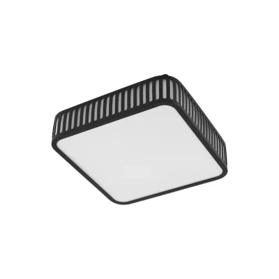Abbildung von Lindby LED Außendeckenleuchte Lurinda, 26 cm schwarz, Alu,