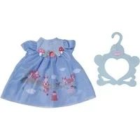 Abbildung von Baby Annabell Puppenkleidung Kleid blau Eichhörnchen, 43 cm