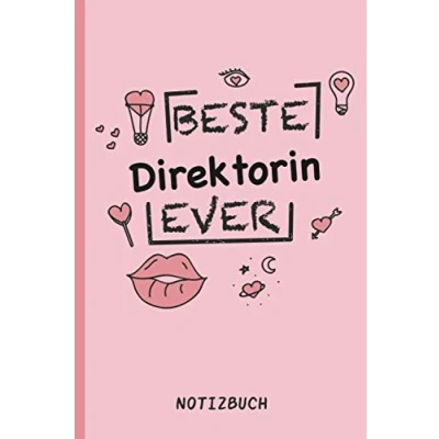 Abbildung von Beste Direktorin Ever: A5 Notizbuch als Geschenk für eine /punktiert Geschenke zum GeburtstagGeburtstagsgeschenk Kollegin