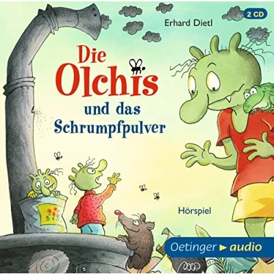 Abbildung von Die Olchis und das Schrumpfpulver: Hörspiel, ca. 100 min.