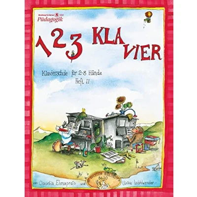Abbildung von 1 2 3 Klavier Klavierschule für 8 Hände. Heft (EB 8620)