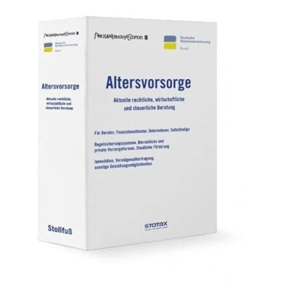 Abbildung von Altersvorsorge: Aktuelle rechtliche, wirtschaftliche und steuerliche Beratung: Beraten Gestalten Optimieren. Handbuch für Berater, Unternehmer ... (Sonstige Handbücher Monografien)