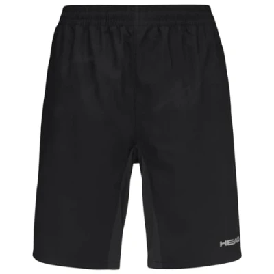 Abbildung von Head Tennis CLUB Bermudas kurze Sporthose schwarz, Herren, Größe: Medium, Schwarz