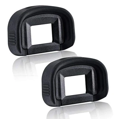 Abbildung von 5D3 7D Sucher Okulare Augenmuschel EG für Canon EOS 5D MarkⅡ / (5D4/3), MarkⅠ/Ⅱ, 1D Mark III (1D3), 1DS MarkⅢ [2 Packs], Ersatz Okular EG, Fire Rock Kamera Zubehör