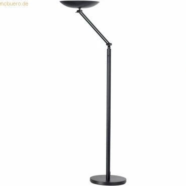 Abbildung von Unilux LED Deckenfluter Varialux, schwarz
