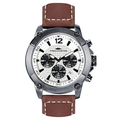 Abbildung von Fynch Hatton Chronograph, Herren, Größe: One Size, Braun