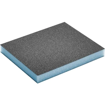 Abbildung von Festool 201112, Schleifschwamm, P60, Schwarz, Blau, 98 mm, 13 120 mm