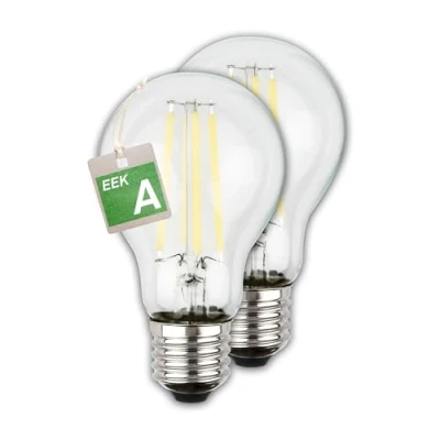 Abbildung von Briloner Leuchten LED Leuchtmittel Ultraeffizientes A60 EEK A, 2er Set, E27