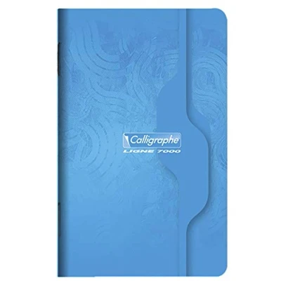 Abbildung von Calligraphe Clairefontaine 68C Packung mit 10 Heften geheftet, 9 x 14 cm, kariert, 48 Blatt, 70g, farbig sortiert, 1 Pack