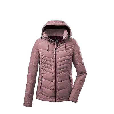 Abbildung von killtec Damen Steppjacke mit abzippbarer Kapuze KOW 149 WMN QLTD JCKT, malve, 40, 37420 000