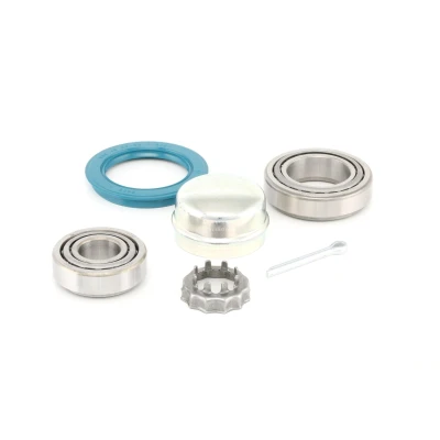 Abbildung von FEBI BILSTEIN 03674 Radlagersatz Hinterachse links, rechts mit Anbaumaterial 40 Kegelrollenlager VOLKSWAGEN: Vento, GOLF 3 Variant