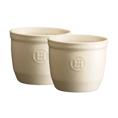 Abbildung von Pasteibakje N.8 set 2 stuks H 70mm Emile Henry 4008 02 Argile